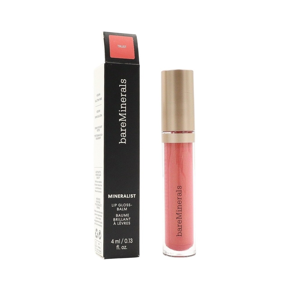 bareMinerals - Mineralist Lip Gloss-Balm - Trust - 0.13 fl. oz. / 4 ml